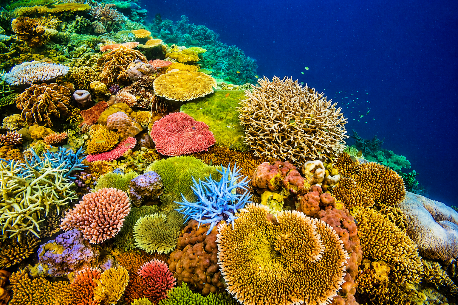 Rich Marine Life
